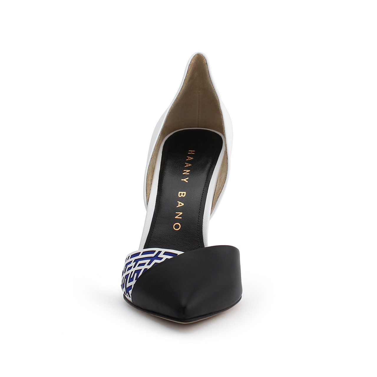 Z’Jore High Back d’Orsay Pump Blue Front